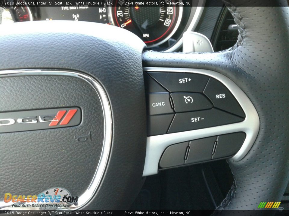 2018 Dodge Challenger R/T Scat Pack White Knuckle / Black Photo #17