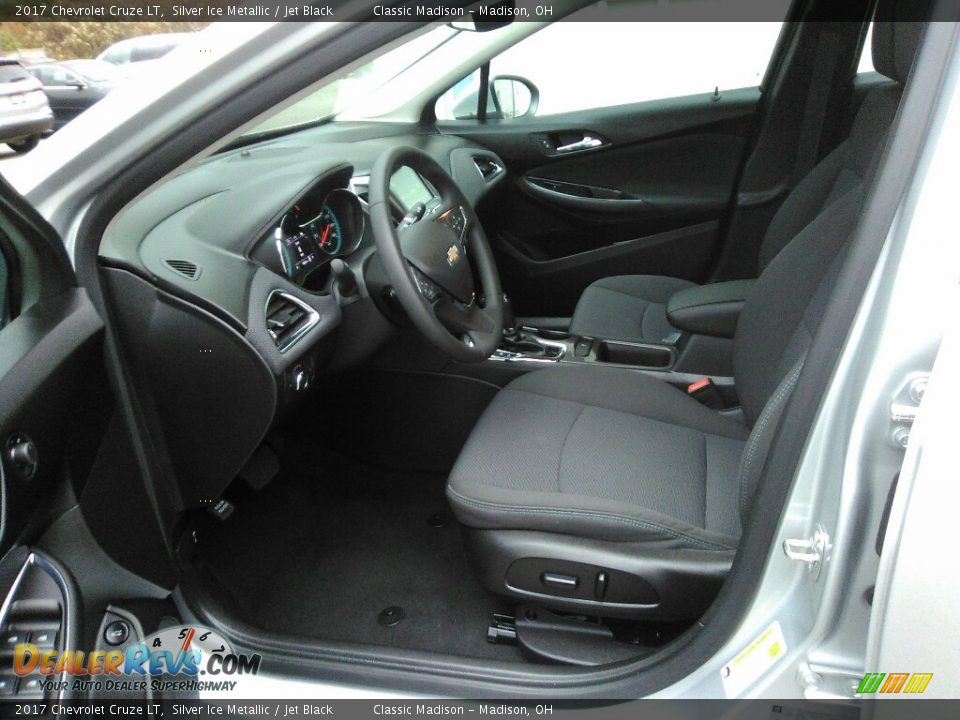 2017 Chevrolet Cruze LT Silver Ice Metallic / Jet Black Photo #8