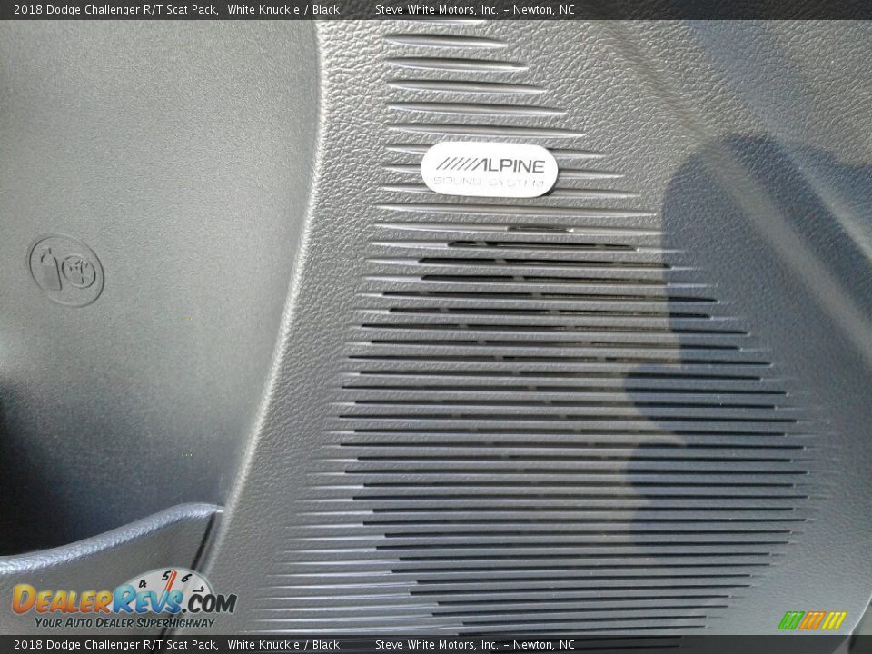 2018 Dodge Challenger R/T Scat Pack White Knuckle / Black Photo #28
