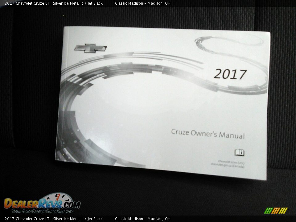 2017 Chevrolet Cruze LT Silver Ice Metallic / Jet Black Photo #19