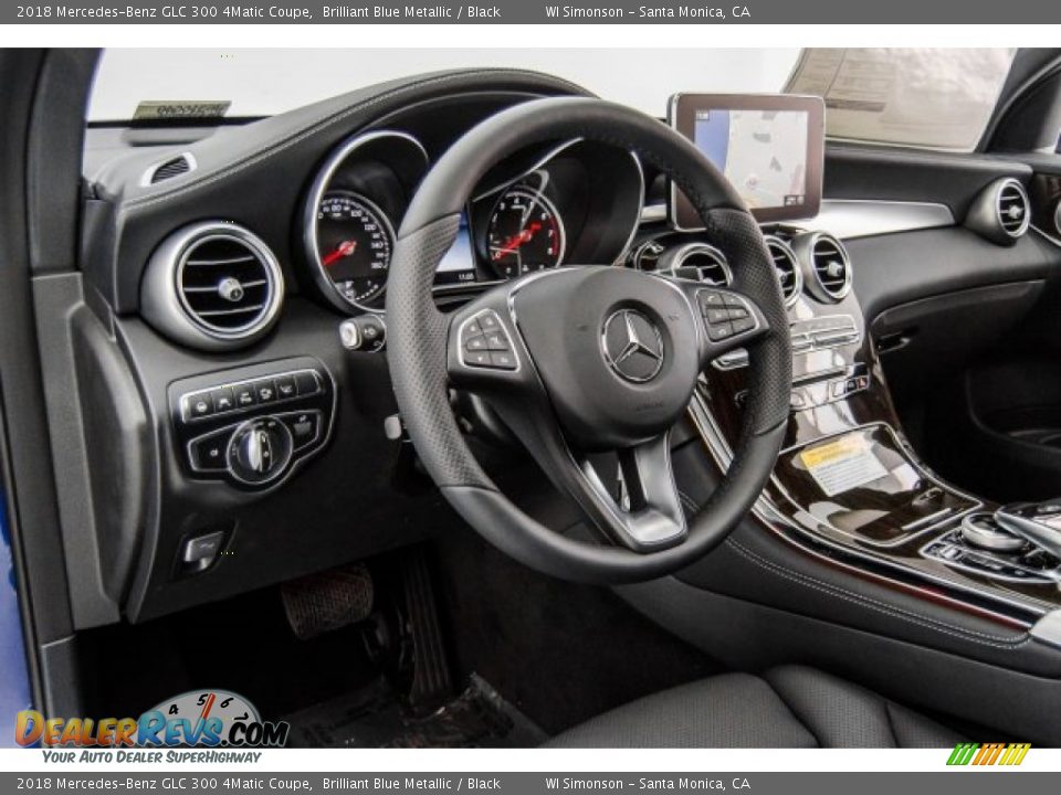 Dashboard of 2018 Mercedes-Benz GLC 300 4Matic Coupe Photo #6