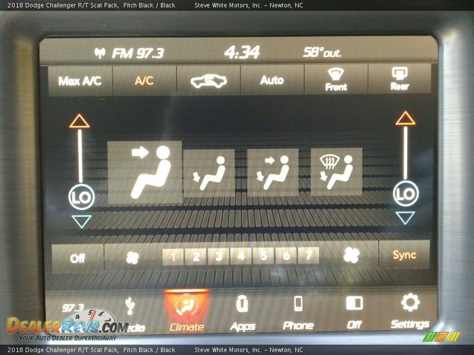 2018 Dodge Challenger R/T Scat Pack Pitch Black / Black Photo #21