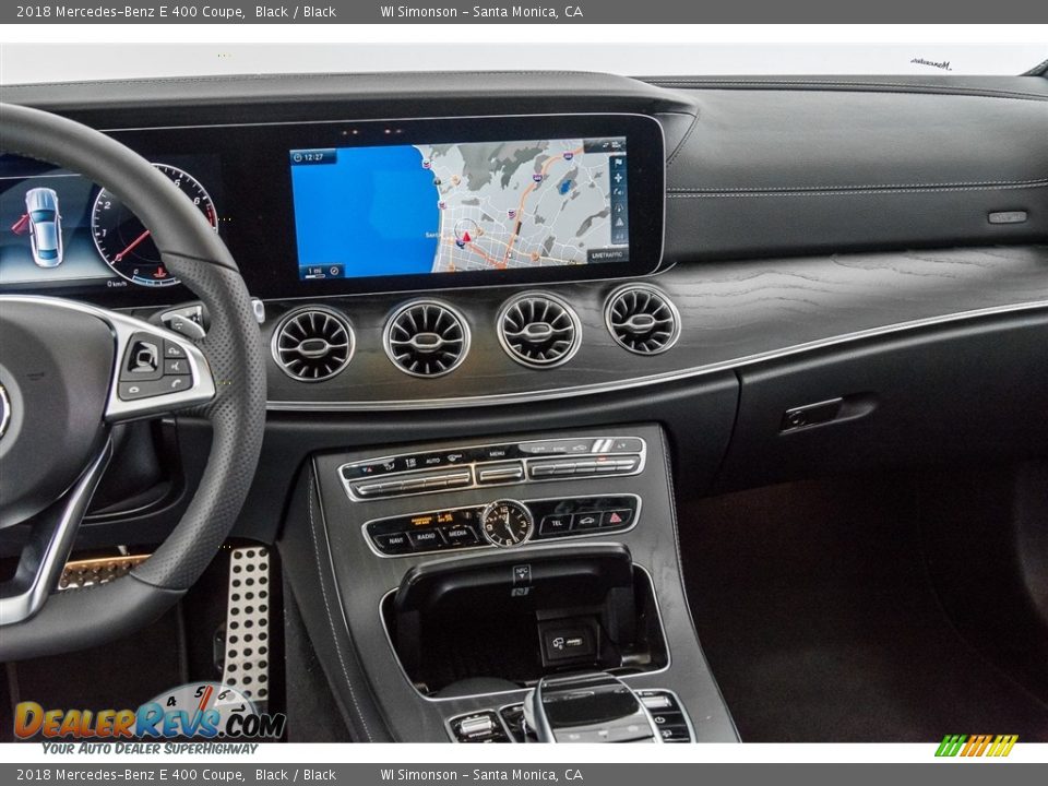 2018 Mercedes-Benz E 400 Coupe Black / Black Photo #5