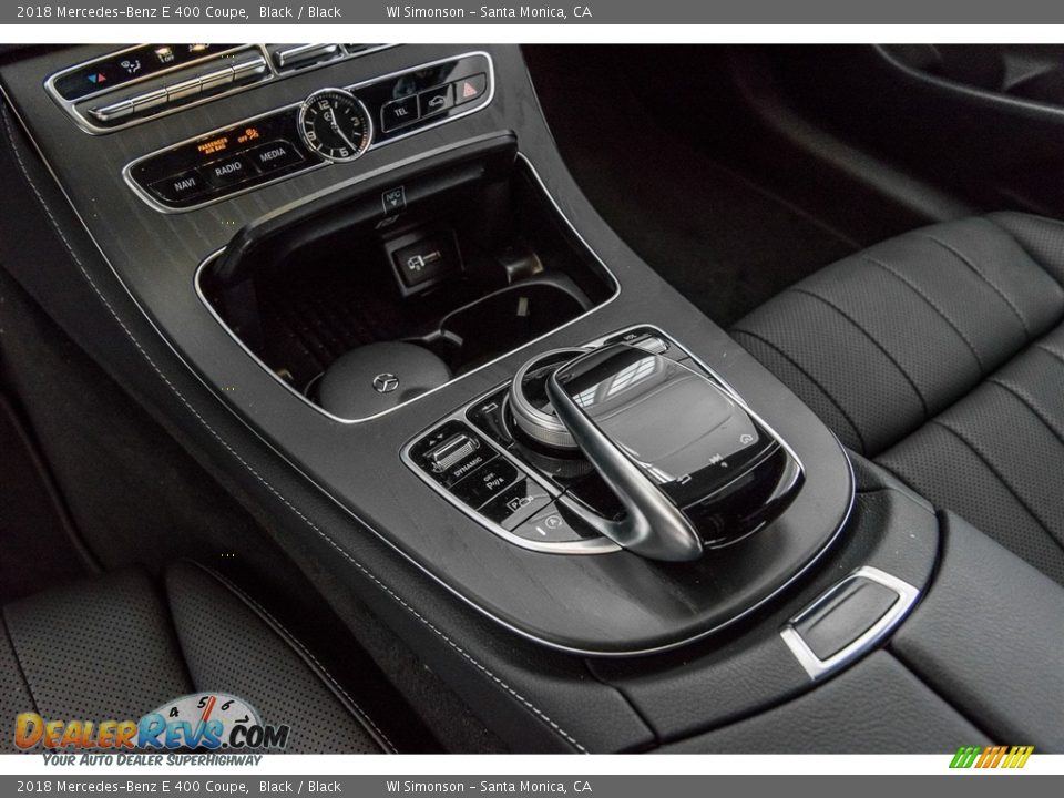 2018 Mercedes-Benz E 400 Coupe Black / Black Photo #7