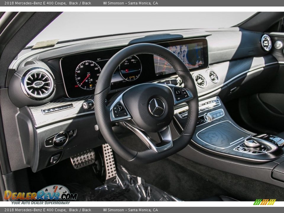 2018 Mercedes-Benz E 400 Coupe Black / Black Photo #5