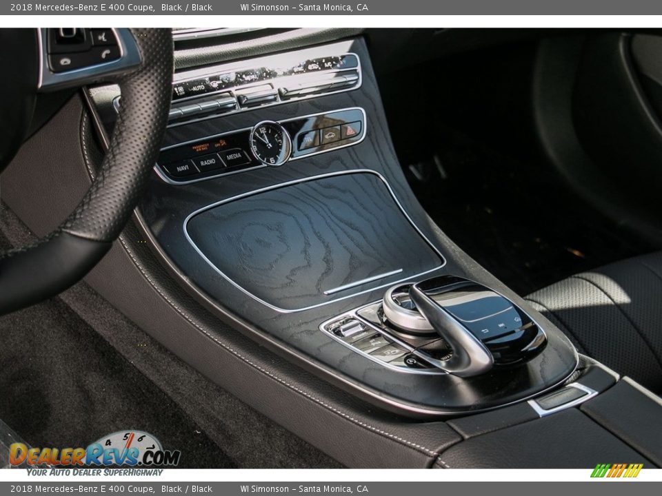 2018 Mercedes-Benz E 400 Coupe Black / Black Photo #8