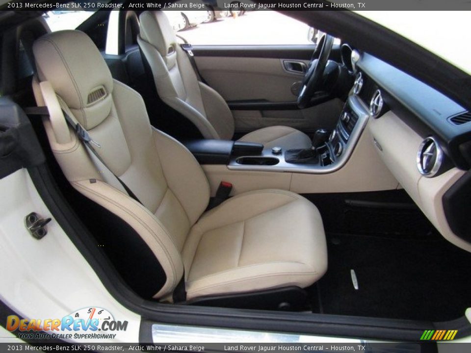2013 Mercedes-Benz SLK 250 Roadster Arctic White / Sahara Beige Photo #5