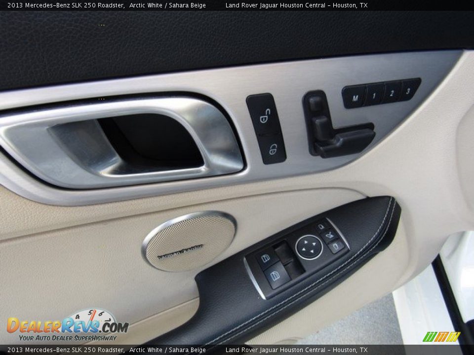 2013 Mercedes-Benz SLK 250 Roadster Arctic White / Sahara Beige Photo #21