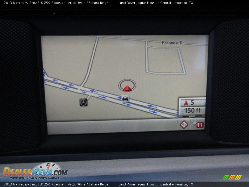 2013 Mercedes-Benz SLK 250 Roadster Arctic White / Sahara Beige Photo #26