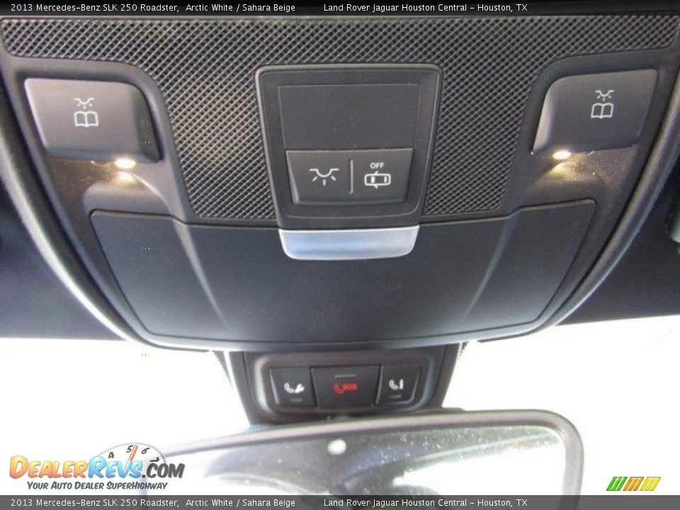 2013 Mercedes-Benz SLK 250 Roadster Arctic White / Sahara Beige Photo #29