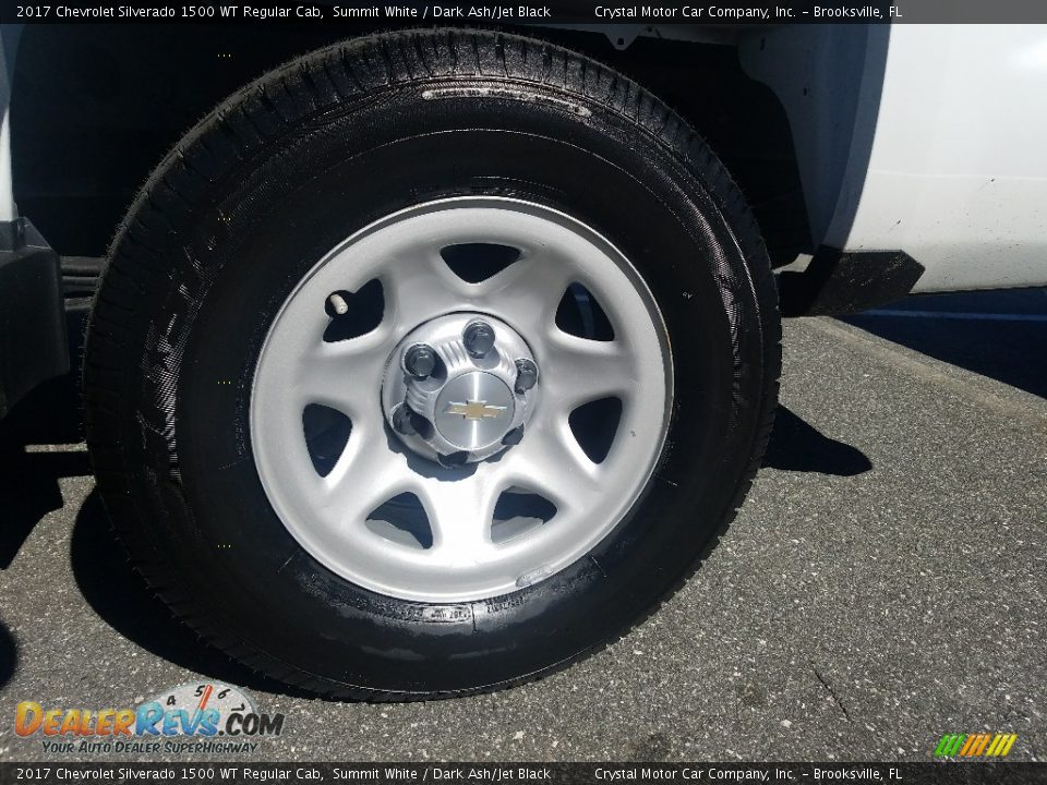 2017 Chevrolet Silverado 1500 WT Regular Cab Summit White / Dark Ash/Jet Black Photo #20