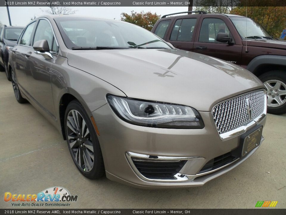 Front 3/4 View of 2018 Lincoln MKZ Reserve AWD Photo #1
