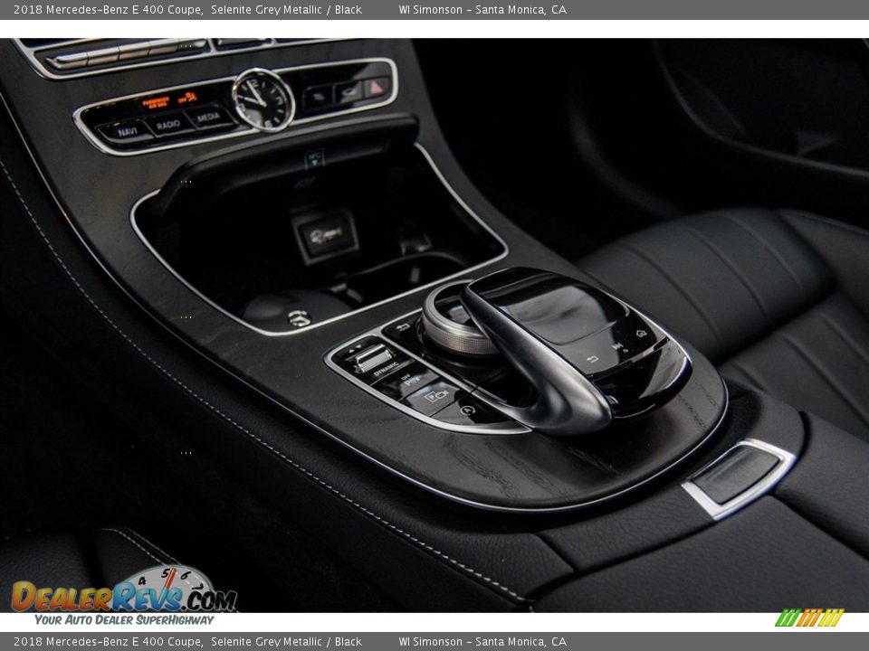2018 Mercedes-Benz E 400 Coupe Selenite Grey Metallic / Black Photo #7