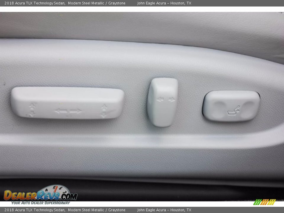 2018 Acura TLX Technology Sedan Modern Steel Metallic / Graystone Photo #13