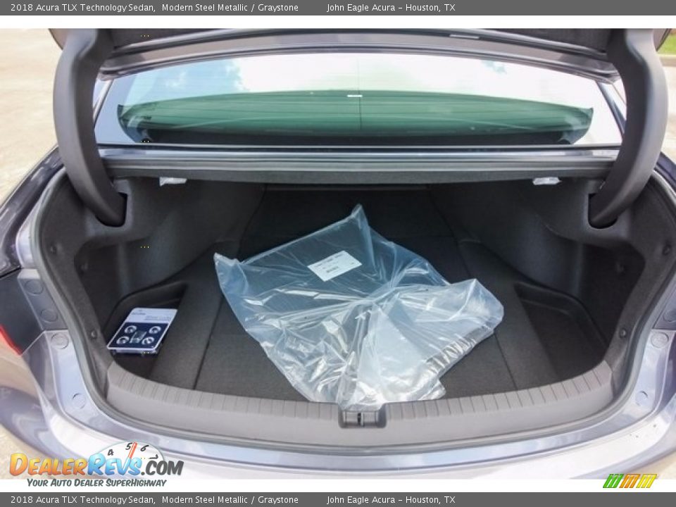 2018 Acura TLX Technology Sedan Modern Steel Metallic / Graystone Photo #18