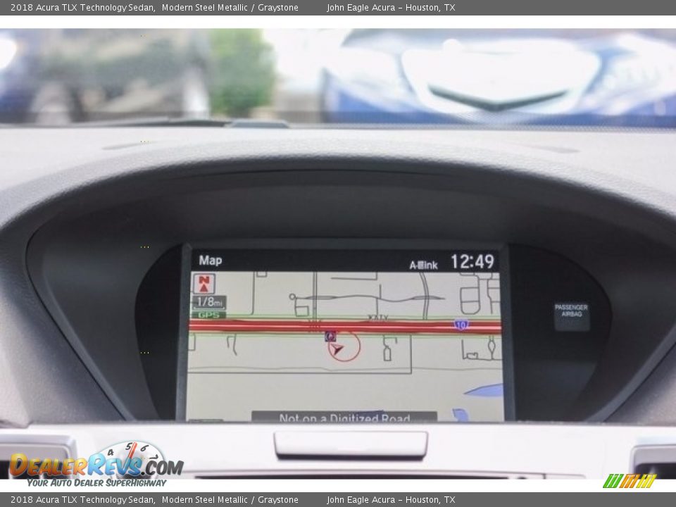 2018 Acura TLX Technology Sedan Modern Steel Metallic / Graystone Photo #27