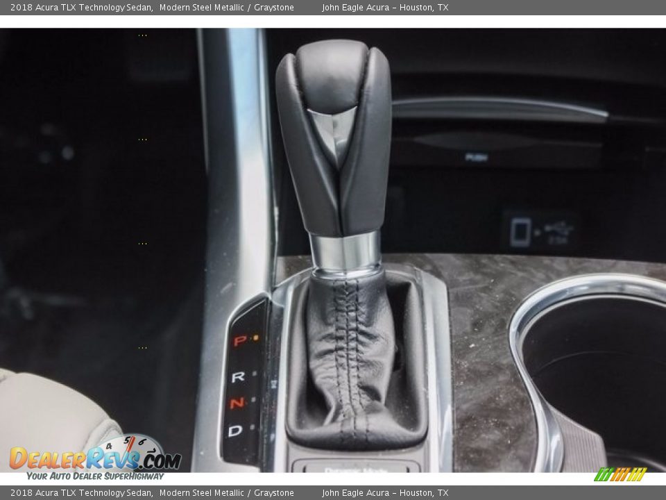 2018 Acura TLX Technology Sedan Modern Steel Metallic / Graystone Photo #30