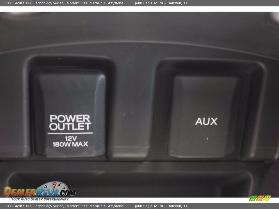 2018 Acura TLX Technology Sedan Modern Steel Metallic / Graystone Photo #36