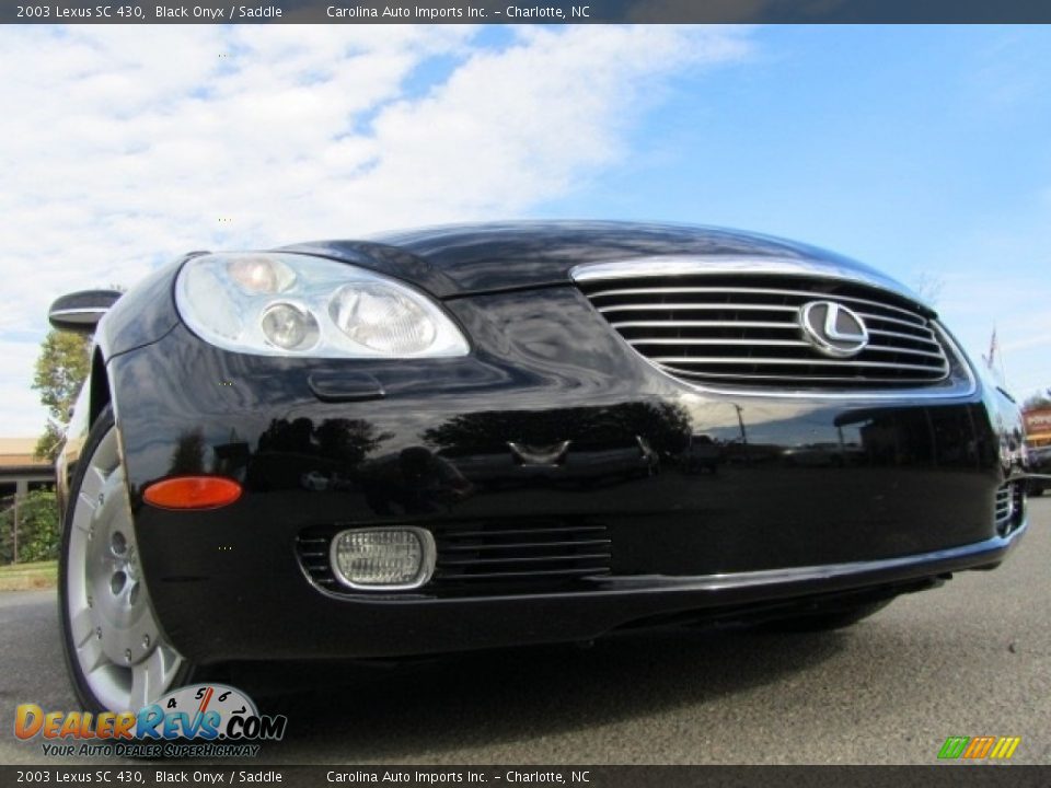 2003 Lexus SC 430 Black Onyx / Saddle Photo #1