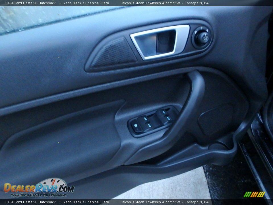 2014 Ford Fiesta SE Hatchback Tuxedo Black / Charcoal Black Photo #20