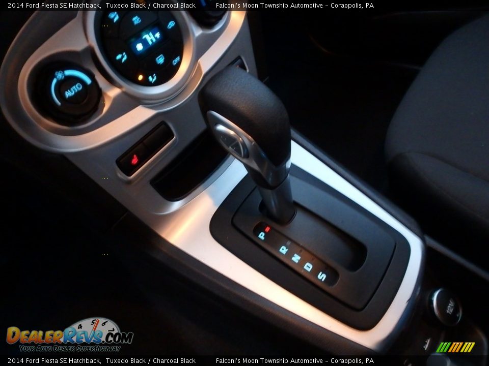 2014 Ford Fiesta SE Hatchback Tuxedo Black / Charcoal Black Photo #21