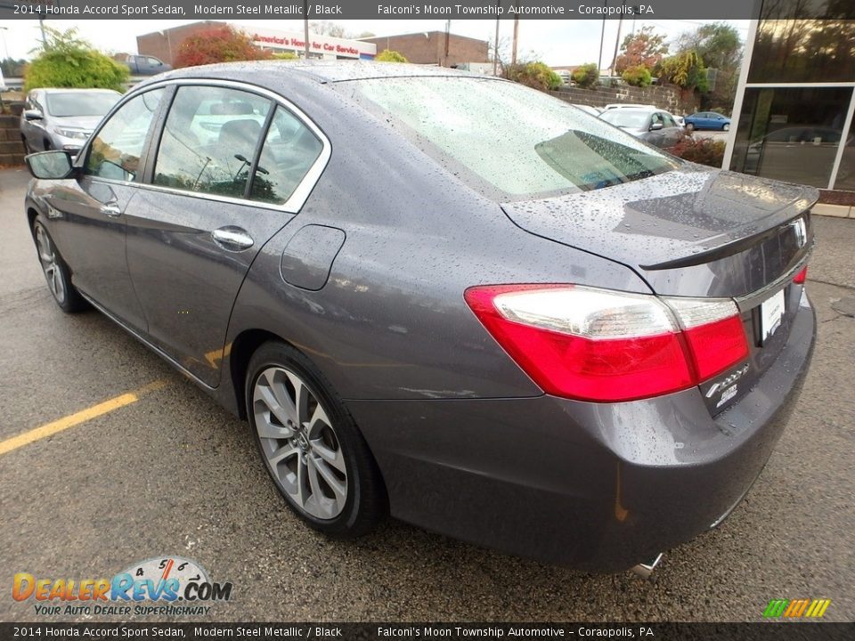 2014 Honda Accord Sport Sedan Modern Steel Metallic / Black Photo #3