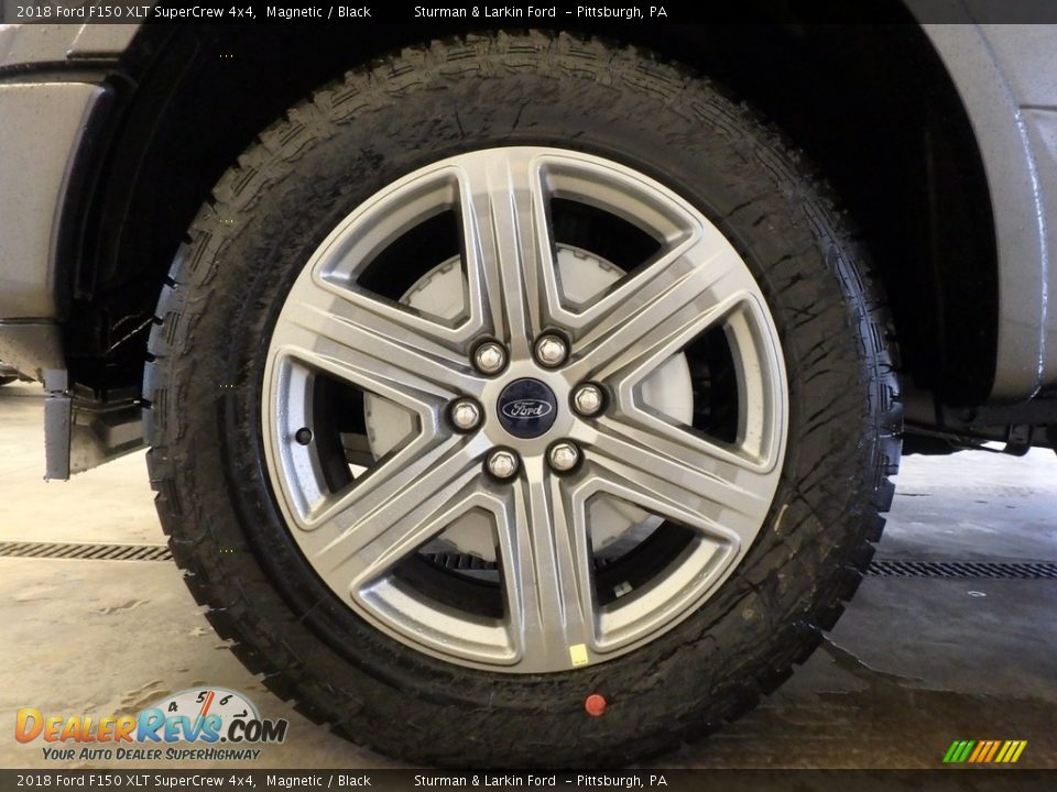 2018 Ford F150 XLT SuperCrew 4x4 Magnetic / Black Photo #5