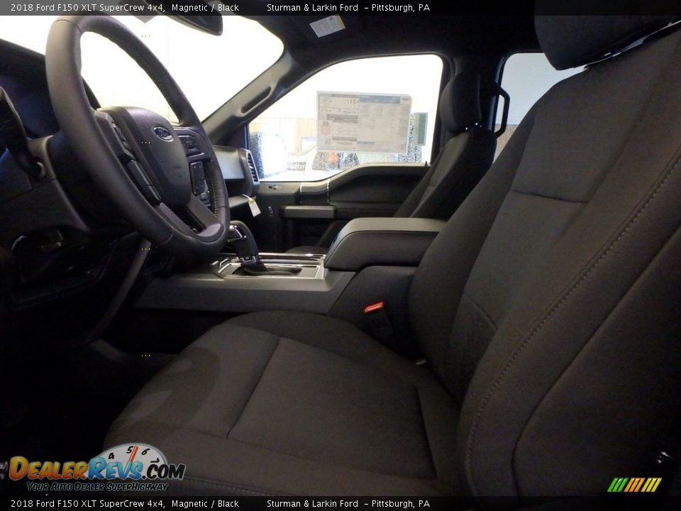 2018 Ford F150 XLT SuperCrew 4x4 Magnetic / Black Photo #6
