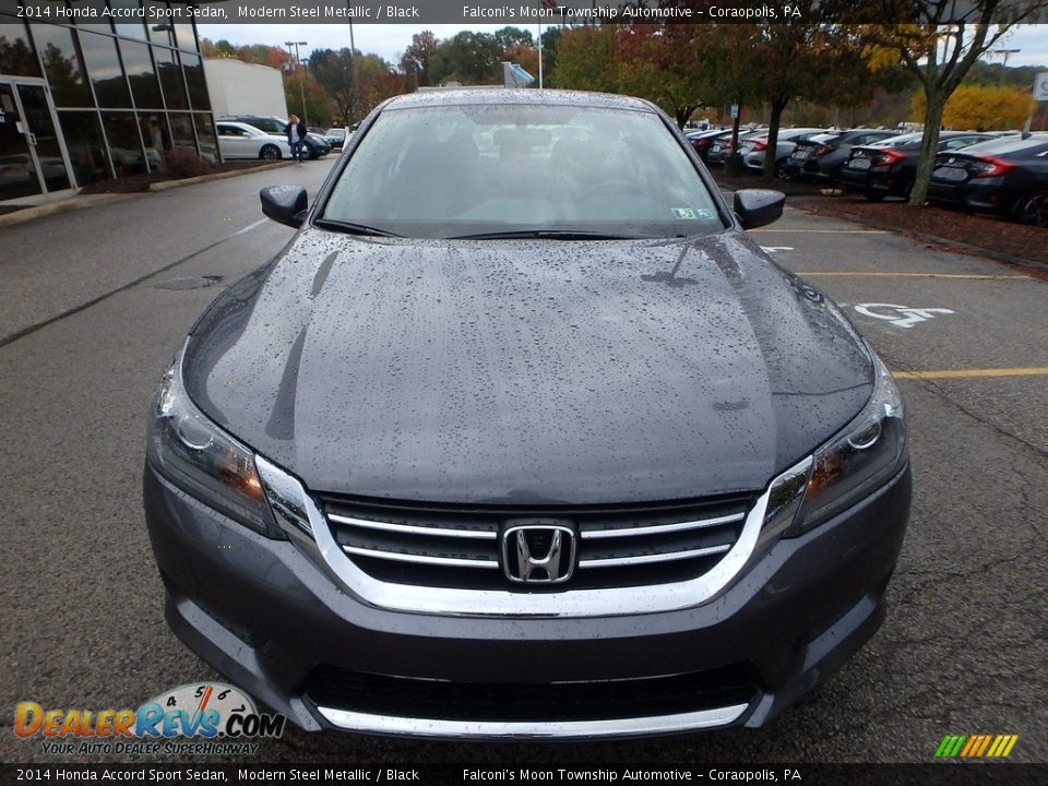 2014 Honda Accord Sport Sedan Modern Steel Metallic / Black Photo #8