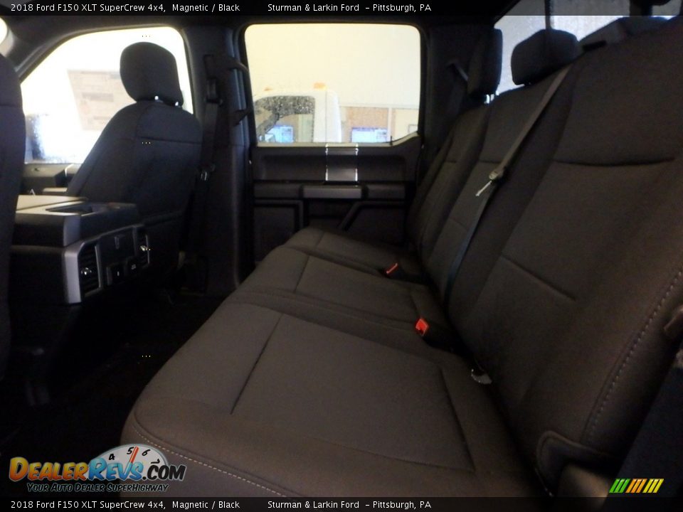 2018 Ford F150 XLT SuperCrew 4x4 Magnetic / Black Photo #7