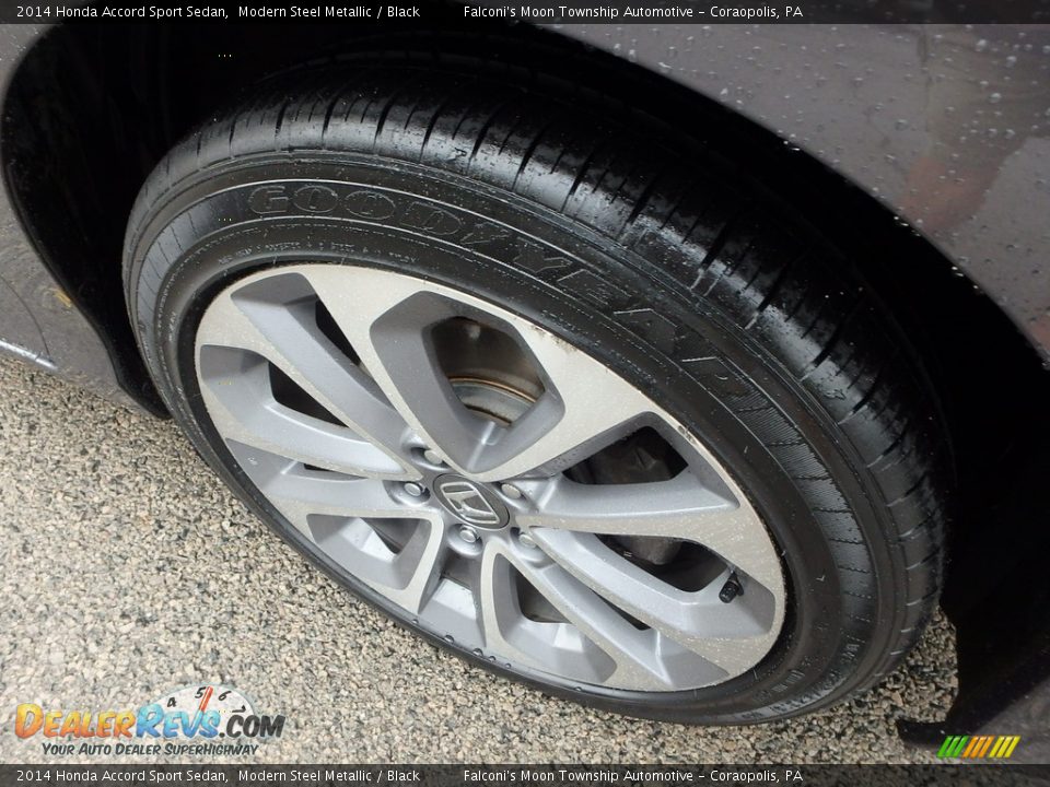 2014 Honda Accord Sport Sedan Modern Steel Metallic / Black Photo #9