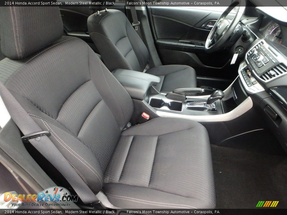2014 Honda Accord Sport Sedan Modern Steel Metallic / Black Photo #10