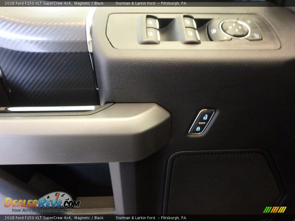 2018 Ford F150 XLT SuperCrew 4x4 Magnetic / Black Photo #9