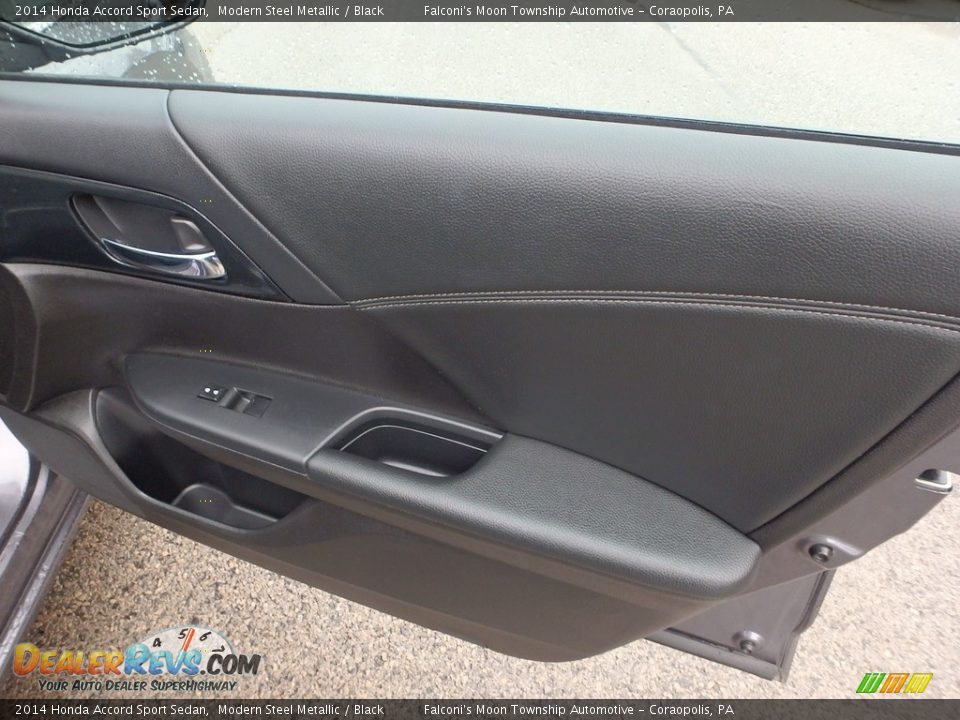 2014 Honda Accord Sport Sedan Modern Steel Metallic / Black Photo #12