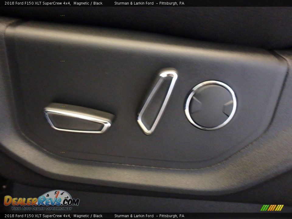 2018 Ford F150 XLT SuperCrew 4x4 Magnetic / Black Photo #11