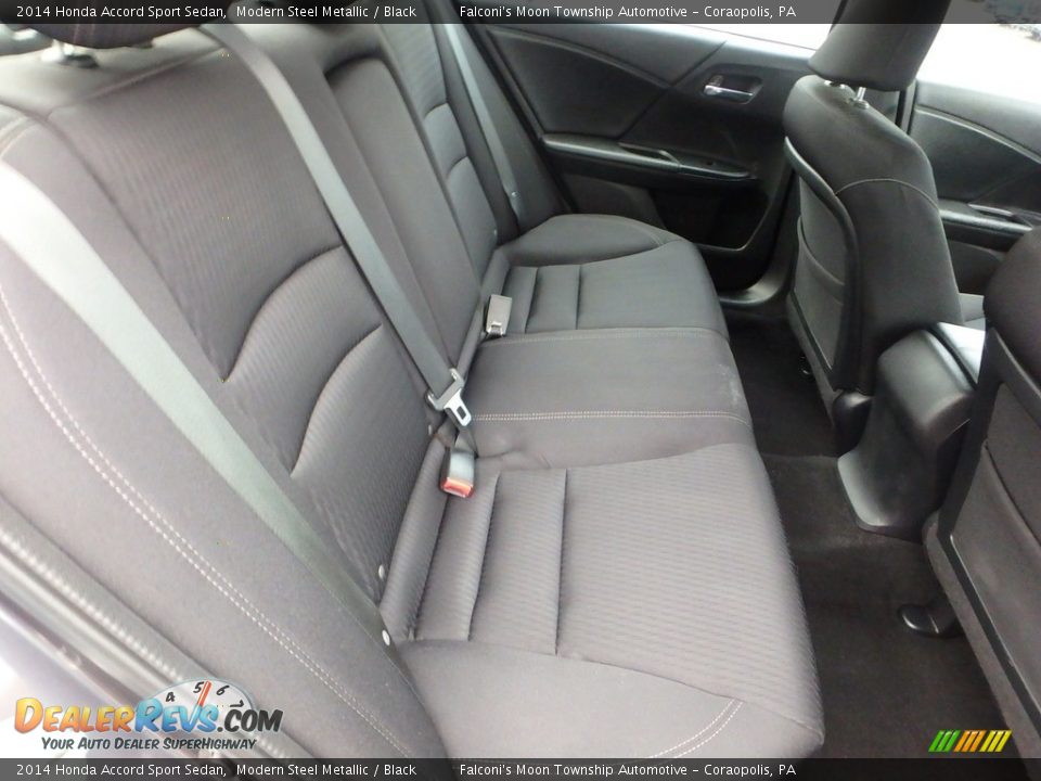 2014 Honda Accord Sport Sedan Modern Steel Metallic / Black Photo #13