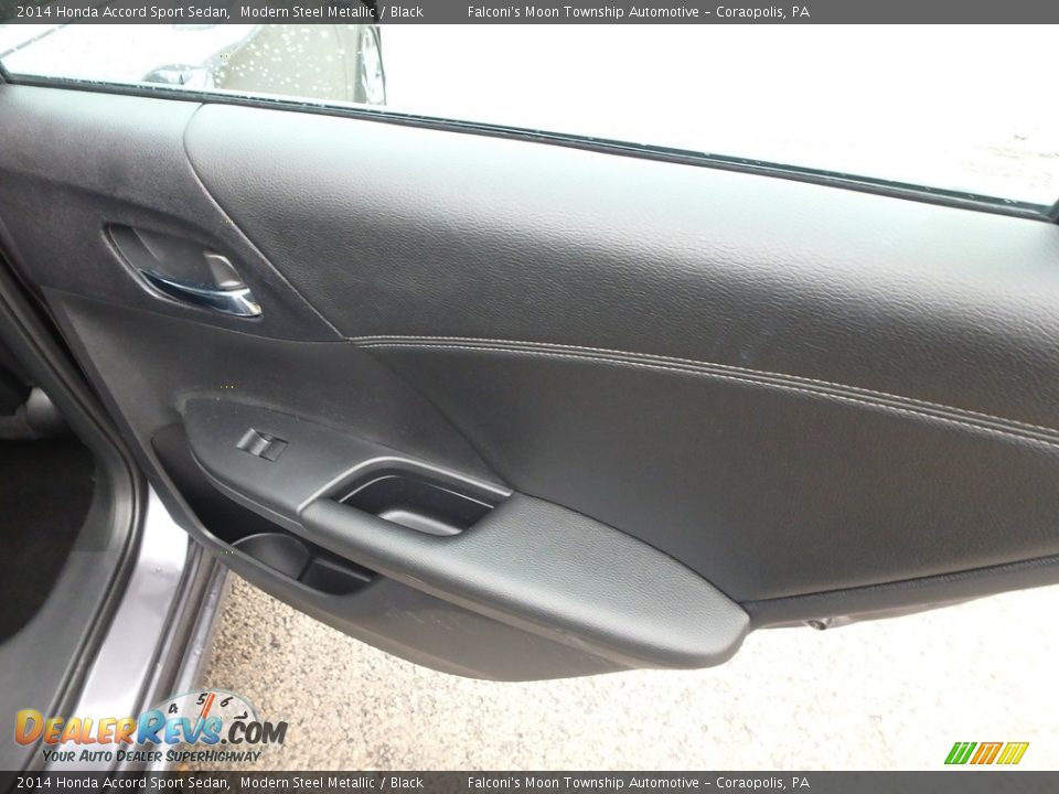2014 Honda Accord Sport Sedan Modern Steel Metallic / Black Photo #14