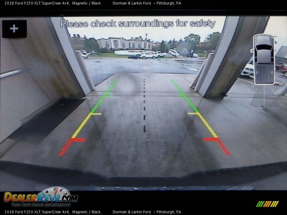 2018 Ford F150 XLT SuperCrew 4x4 Magnetic / Black Photo #14
