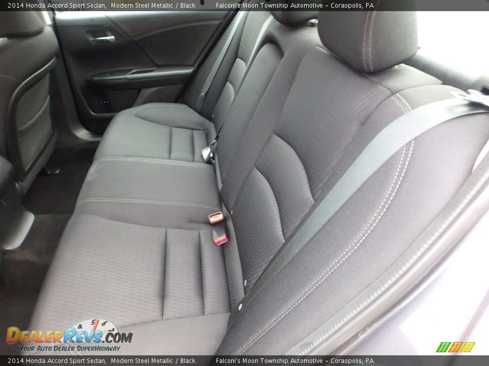 2014 Honda Accord Sport Sedan Modern Steel Metallic / Black Photo #16