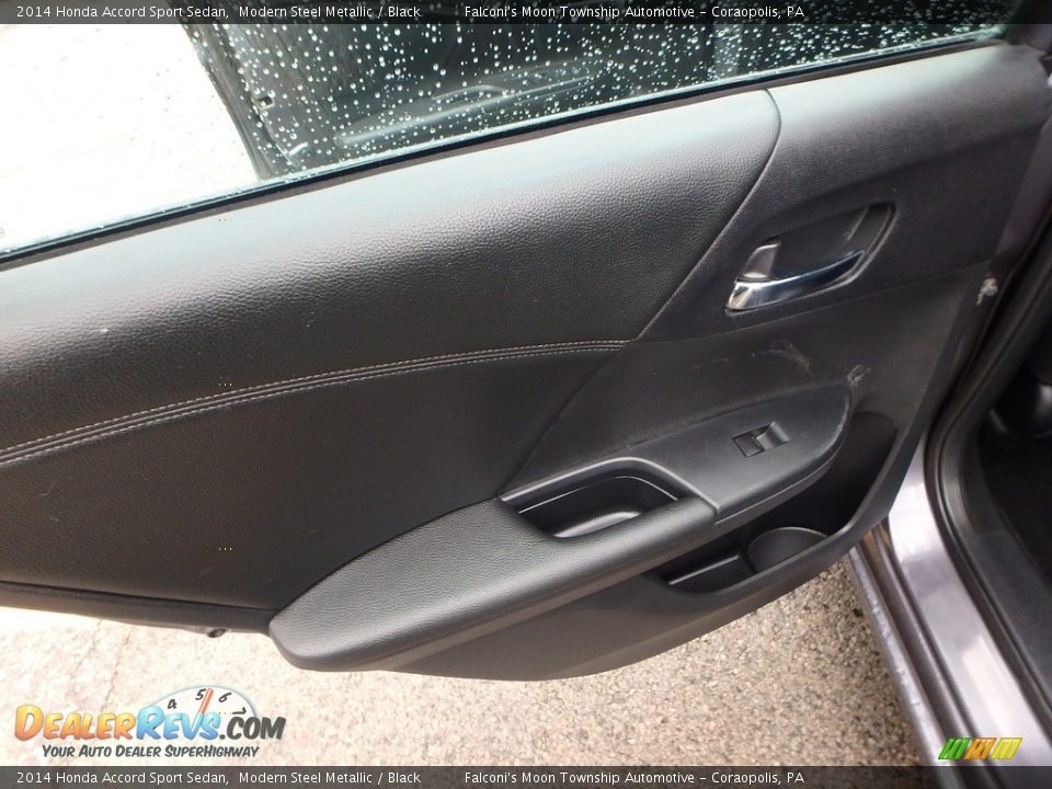 2014 Honda Accord Sport Sedan Modern Steel Metallic / Black Photo #18