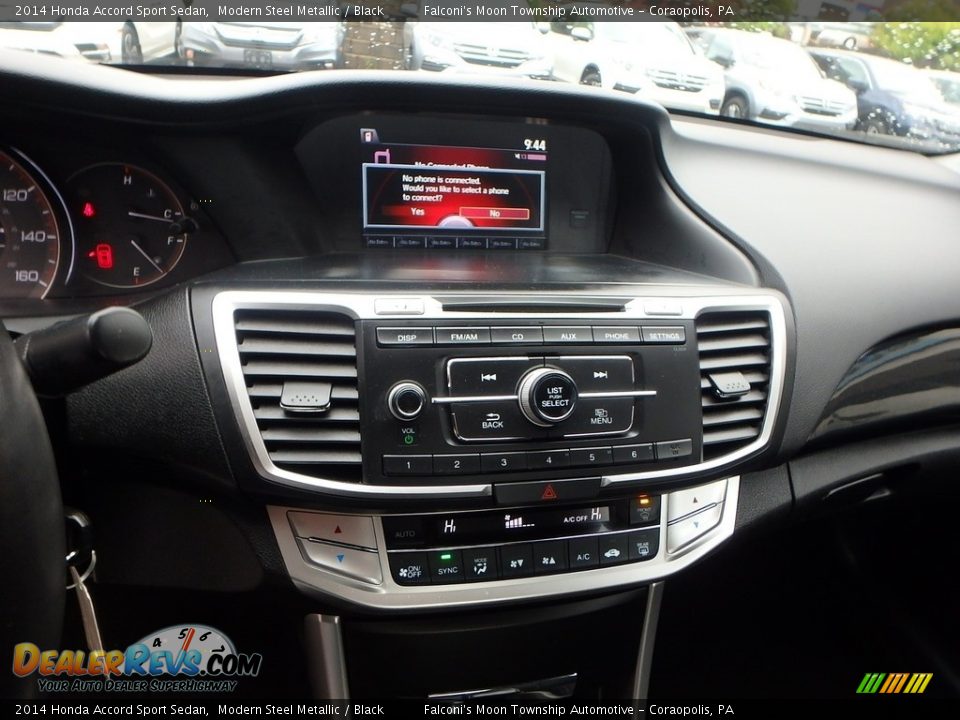 2014 Honda Accord Sport Sedan Modern Steel Metallic / Black Photo #22