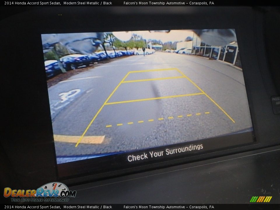 2014 Honda Accord Sport Sedan Modern Steel Metallic / Black Photo #25