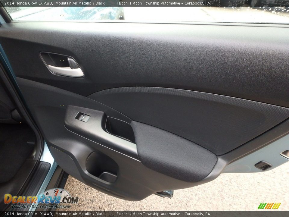 2014 Honda CR-V LX AWD Mountain Air Metallic / Black Photo #15