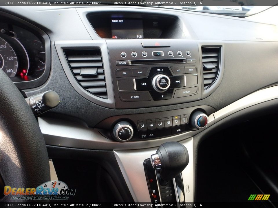 2014 Honda CR-V LX AWD Mountain Air Metallic / Black Photo #22