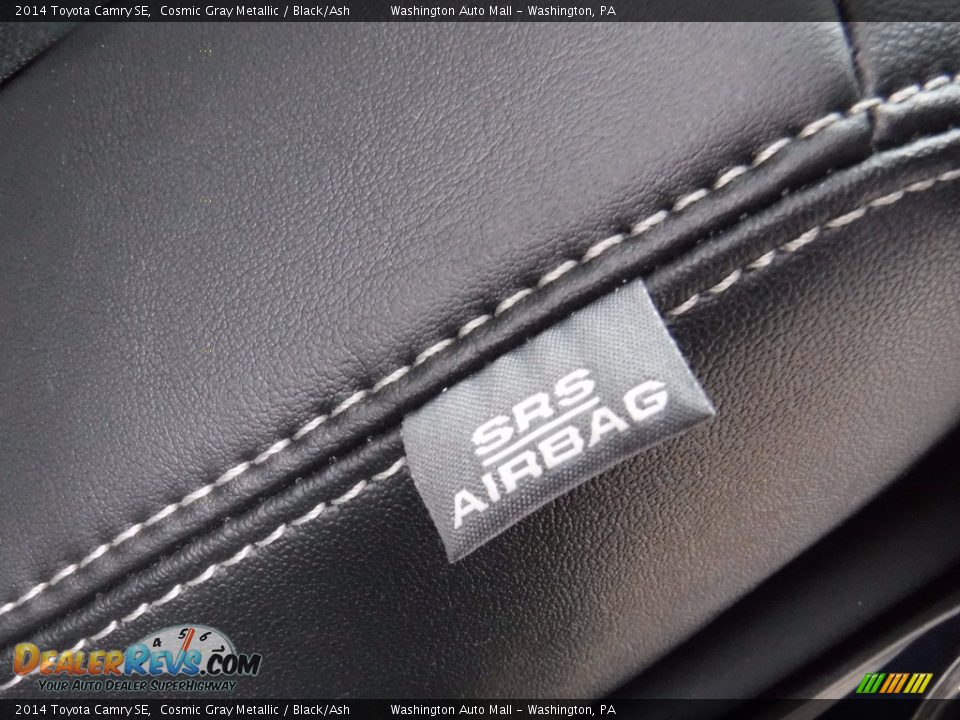 2014 Toyota Camry SE Cosmic Gray Metallic / Black/Ash Photo #22