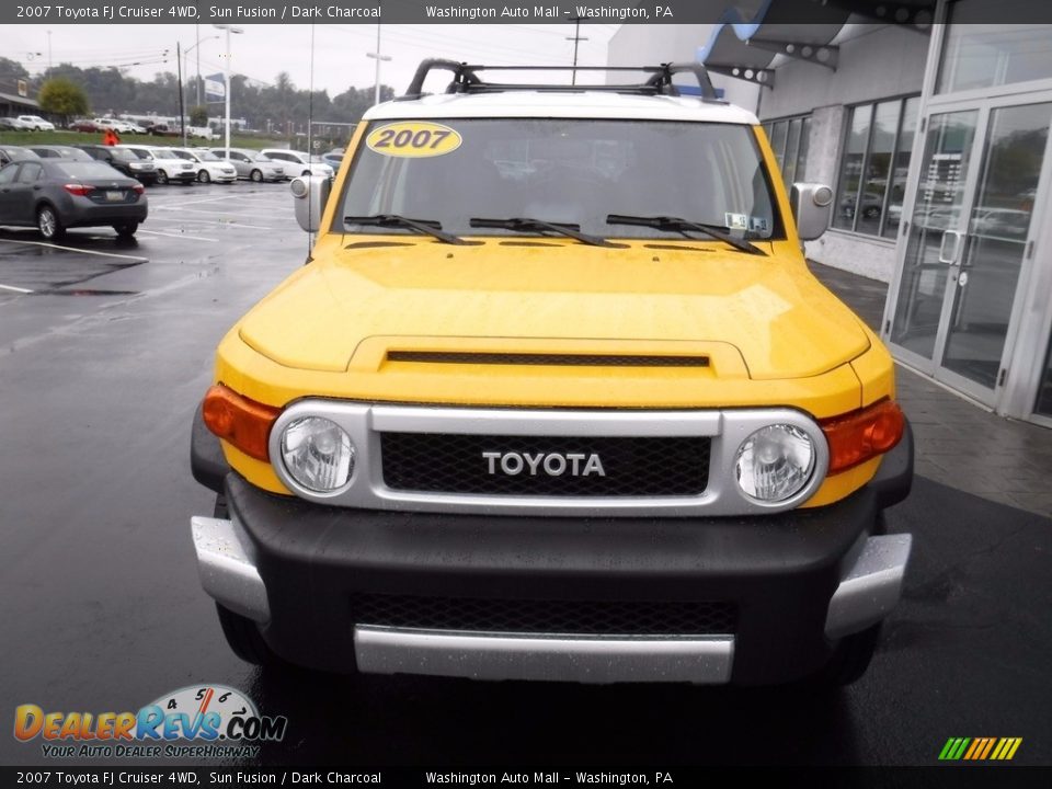 2007 Toyota FJ Cruiser 4WD Sun Fusion / Dark Charcoal Photo #4