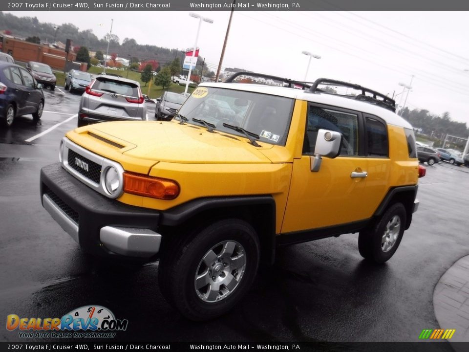 2007 Toyota FJ Cruiser 4WD Sun Fusion / Dark Charcoal Photo #5