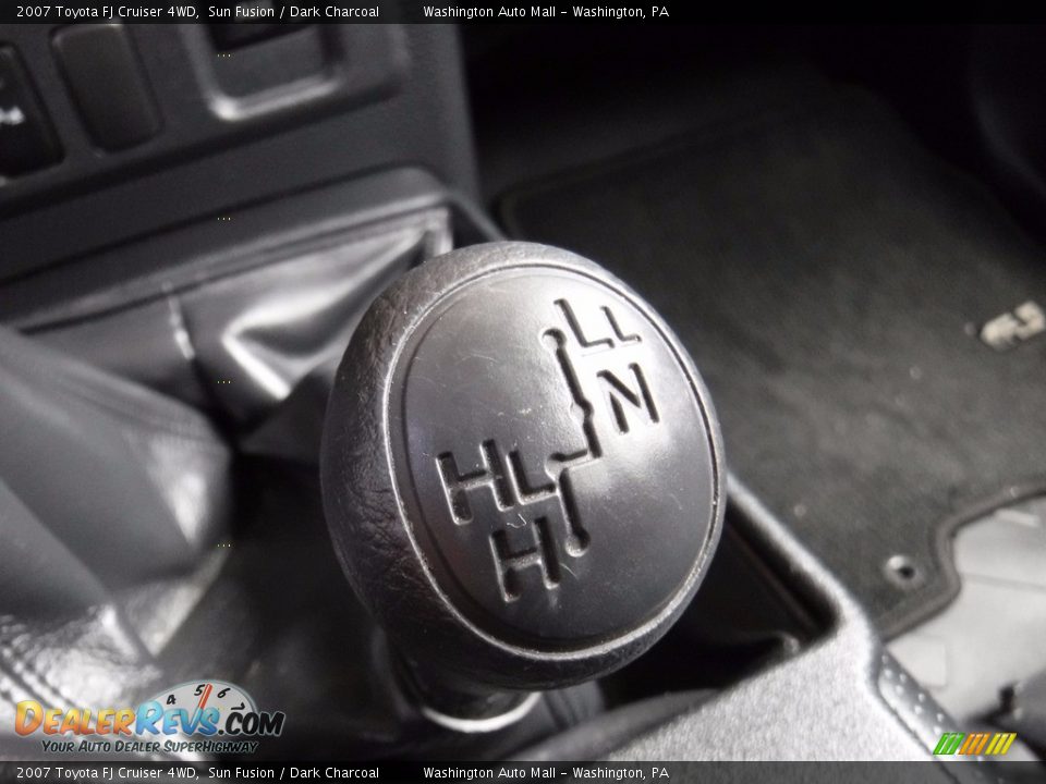 2007 Toyota FJ Cruiser 4WD Sun Fusion / Dark Charcoal Photo #18