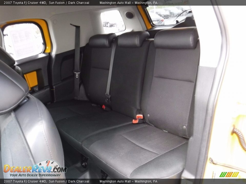 2007 Toyota FJ Cruiser 4WD Sun Fusion / Dark Charcoal Photo #21