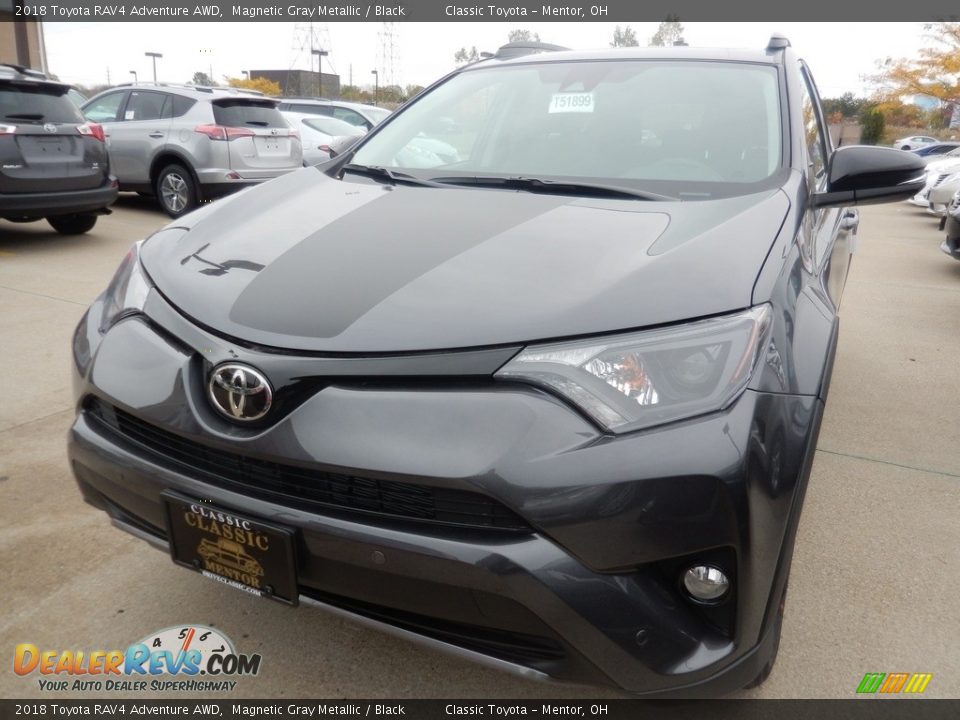 2018 Toyota RAV4 Adventure AWD Magnetic Gray Metallic / Black Photo #1